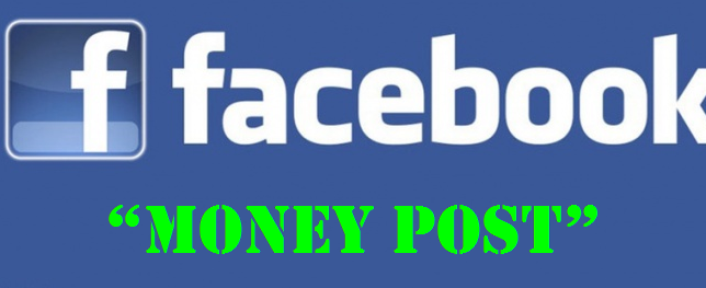 Facebook Money Post