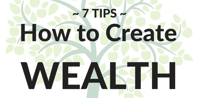 how to create wealth